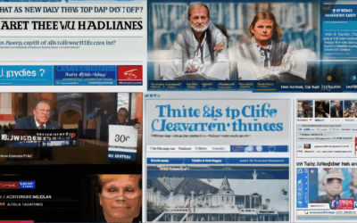 What Are the Top Daily News Headlines of Today?